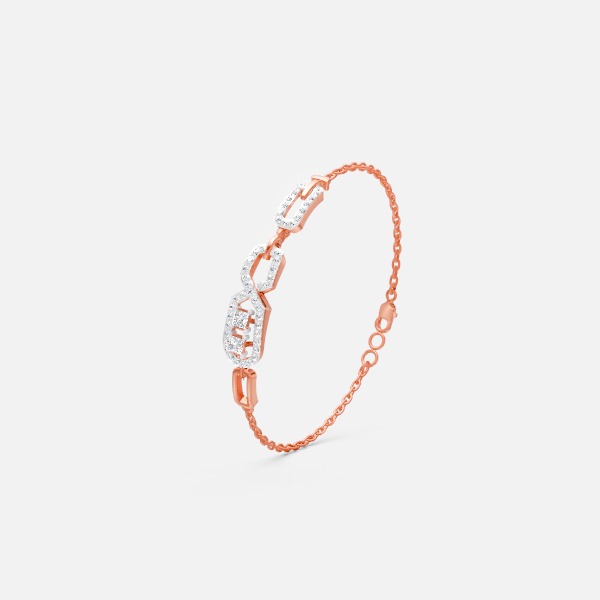 Infinity Spark Lab Grown Diamond Link Bracelet